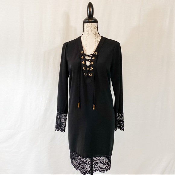 *NWOT* MICHAEL KORS - Black Dress - Picture 1 of 5